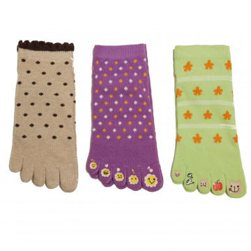 Special Five Fingers Socken des Mädchens